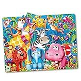 The Learning Journey My First Big Floor Puzzle - Jungle Friends - 12-Piece Toddler Puzzle (2 x 1.5 f | Amazon (US)