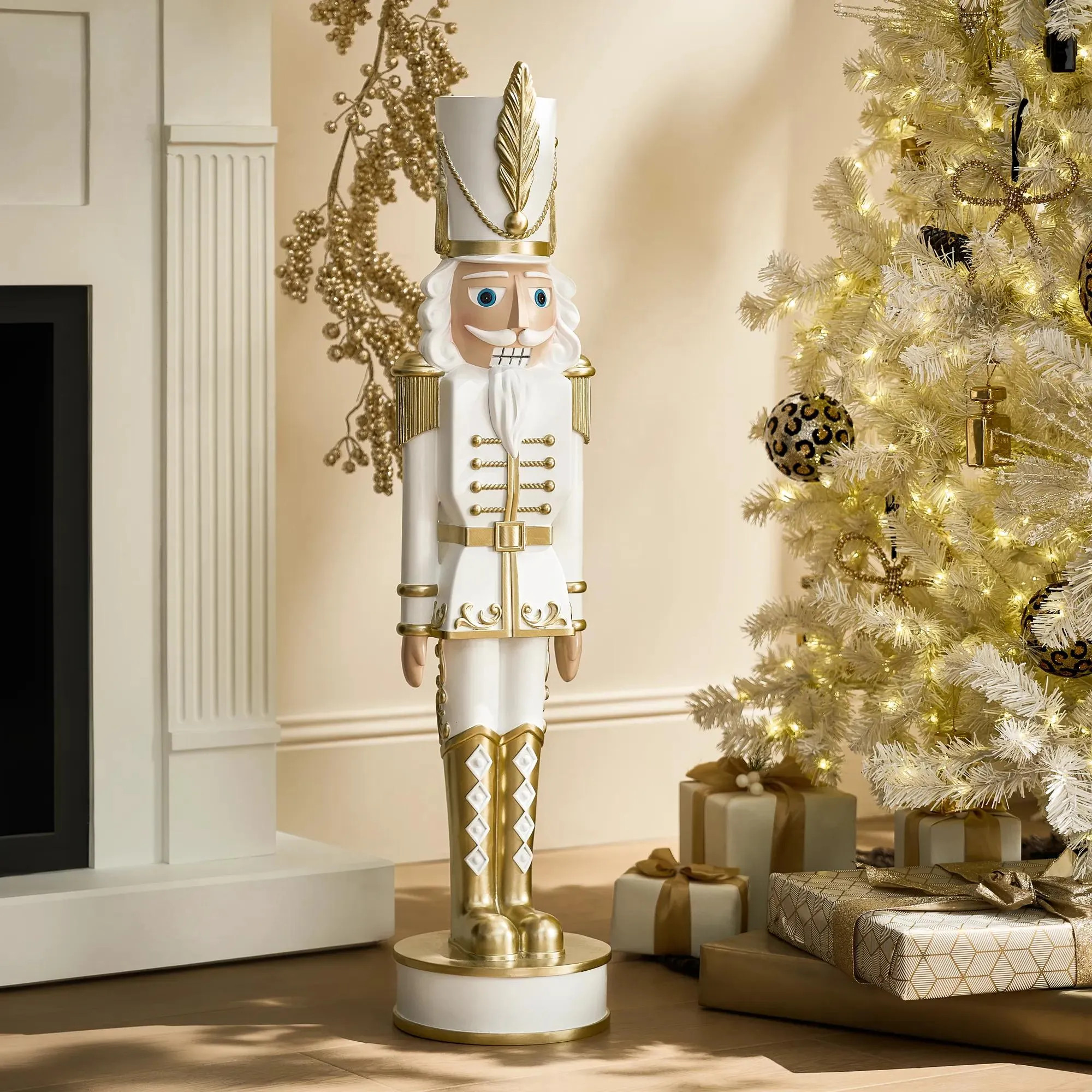 Oversized Nutcracker Decorative Object 3 Feet | Z Gallerie | Z Gallerie