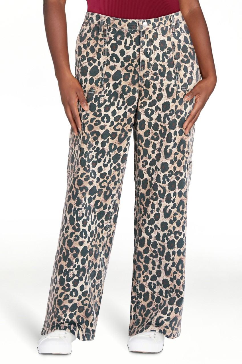 No Boundaries Wide Leg Cargo Pants, 31.5'' Inseam, Women's | Walmart (US)