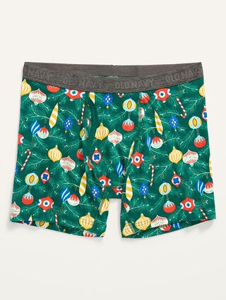 Soft-Washed Printed Boxer Brief Underwear for Men | Old Navy (US)