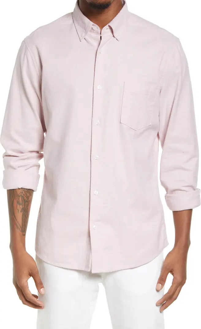 Oxford Button-Up Performance Shirt | Nordstrom