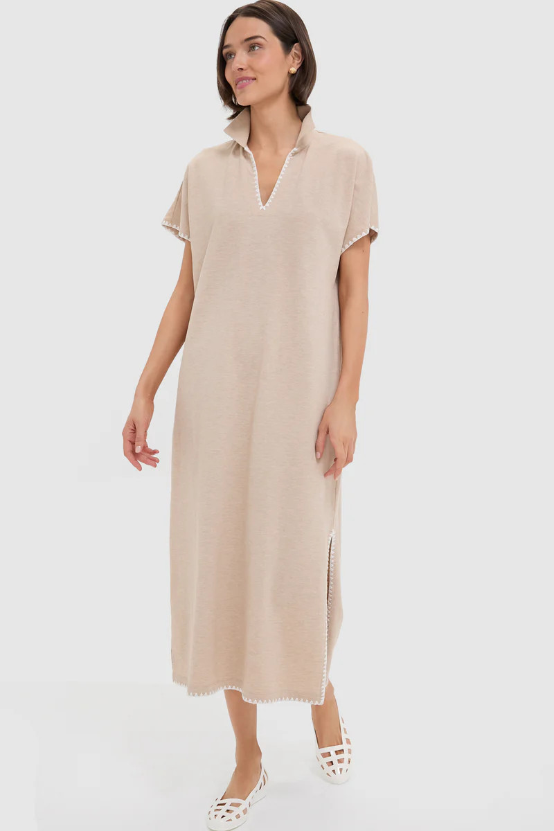 Sandstone Pique Melissa Maxi Dress | Tuckernuck (US)