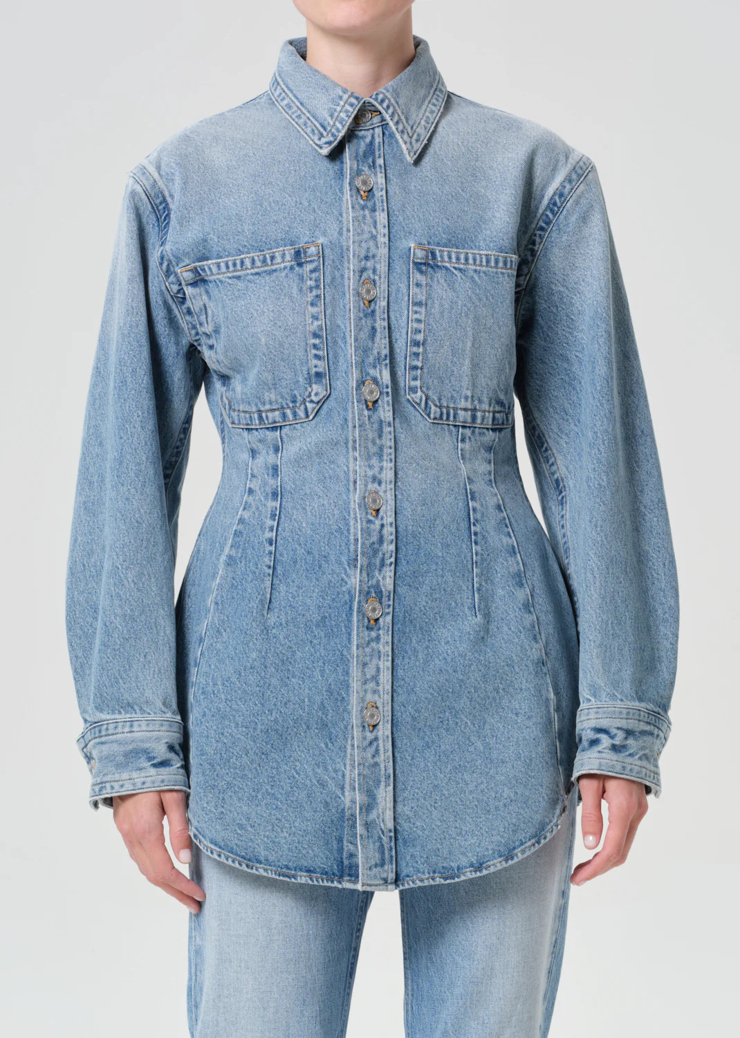 Wilma Shirt in Magnify | AGOLDE