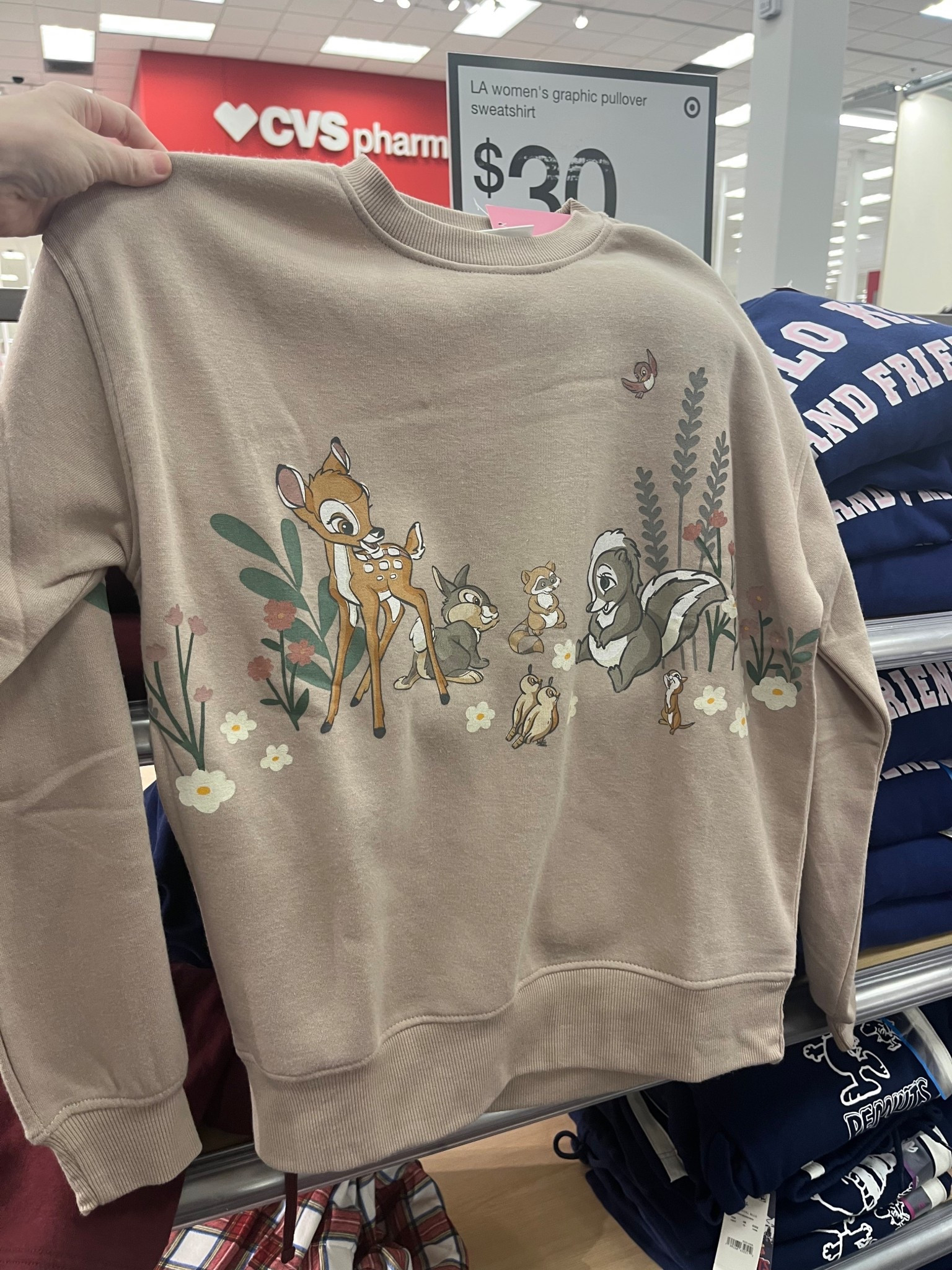 Cute Disney Bambi sweatshirt for women from Target!

#LTKootd #LTKStyleTip #LTKSeasonal