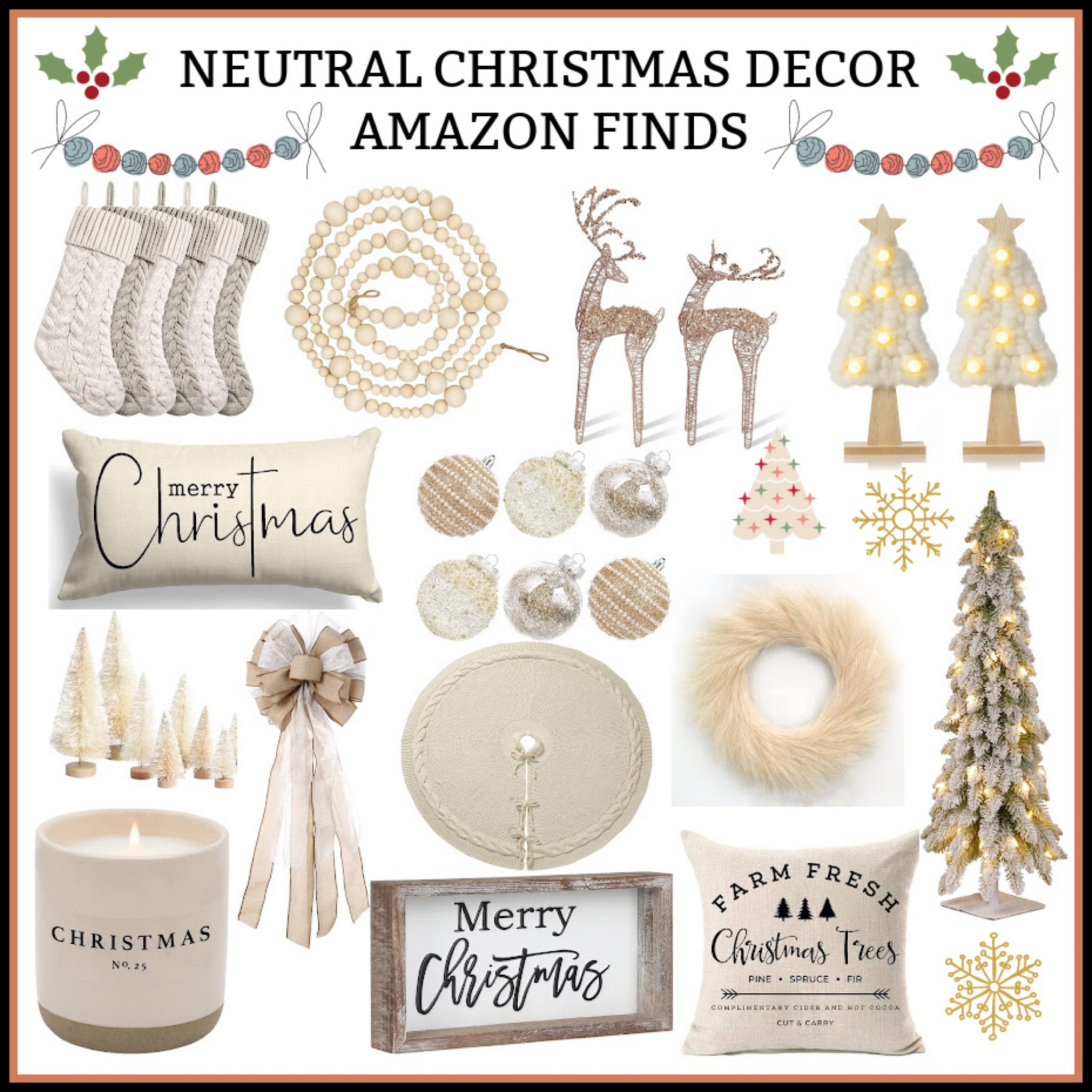 Holiday decor 

#LTKSeasonal #LTKunder50 #LTKHoliday