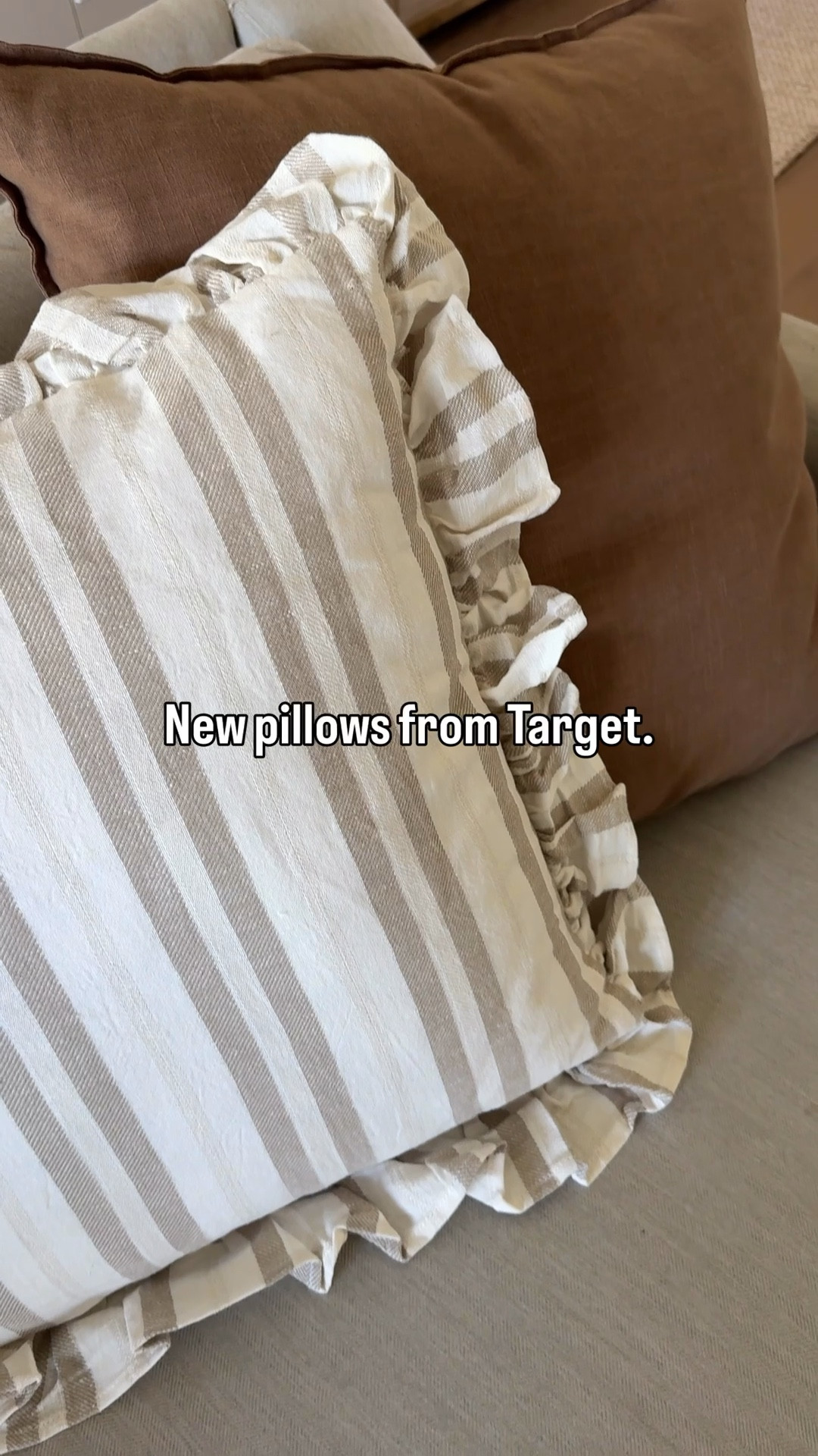Pillows I’m loving from Target & Amazon. 
The striped ruffle one is going outside on my covered patio sofa.


#LTKHome #LTKSeasonal #LTKMothersDay