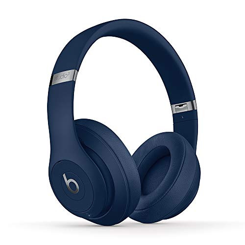 Beats Studio3 Wireless Noise Cancelling Over-Ear Headphones - Apple W1 Headphone Chip, Class 1 Bluetooth, 22 Hours of Listening Time, Built-in Microphone - Blue | Amazon (US)