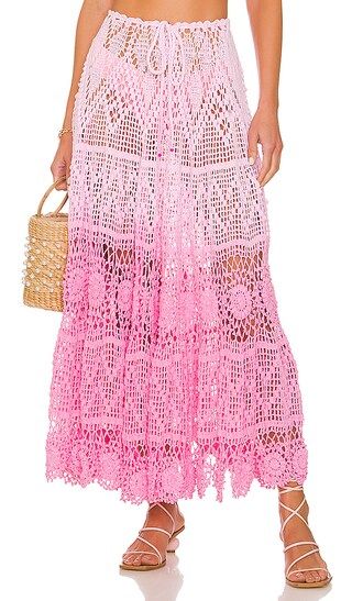 Sweet Jeri Skirt in Pink | Revolve Clothing (Global)