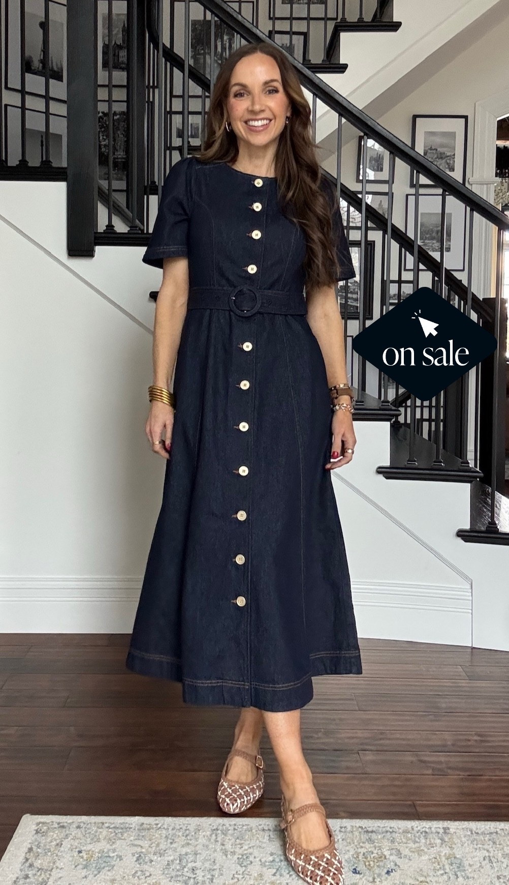 @Boden has 15% off sitewide this week! I am wearing my true size in this dress and absolutely love the fit, quality and button detail 

#LTKSaleAlert