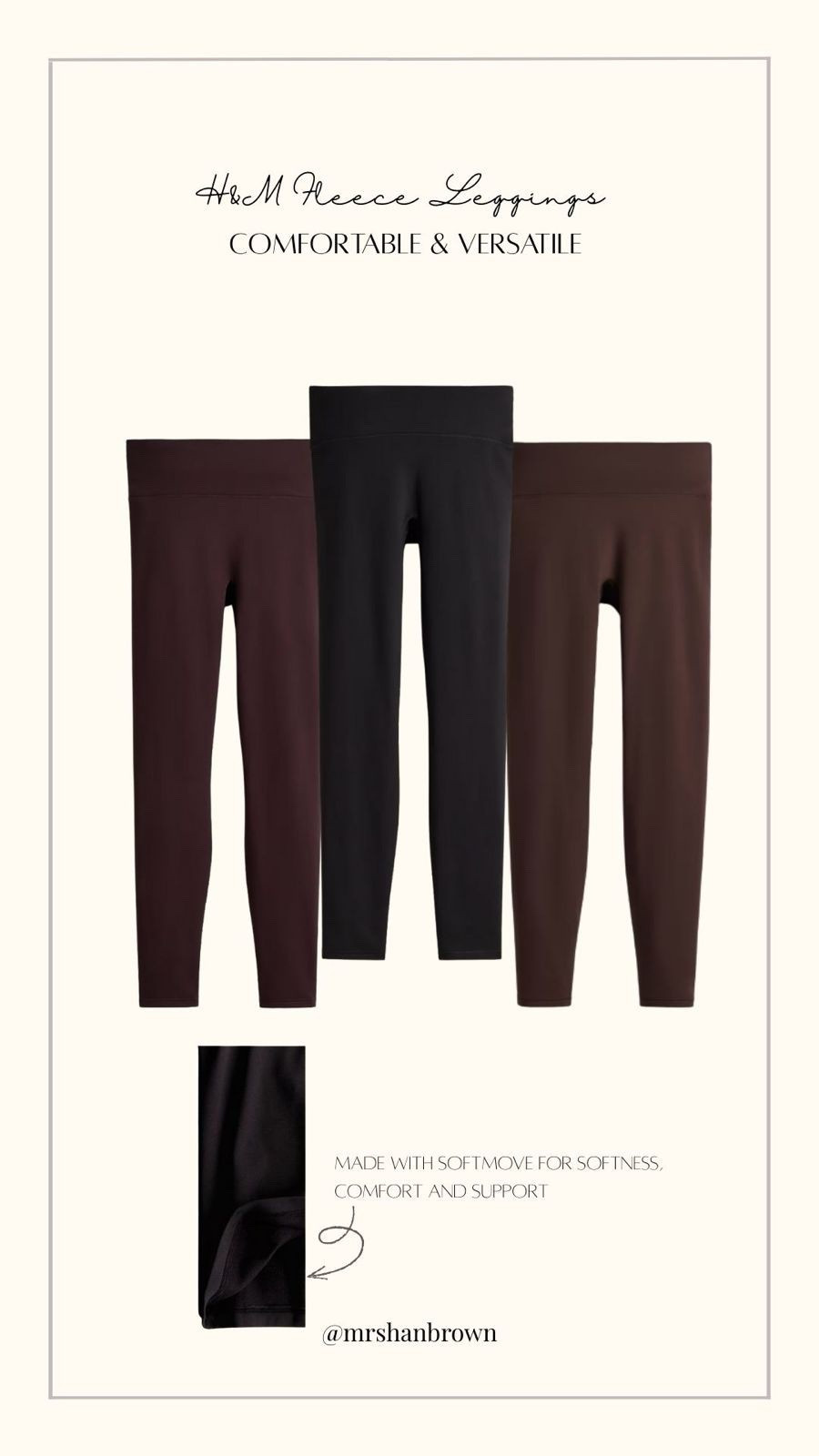 These Amazing H&M Fleece Leggings are one of my Faves too!!! Super comfortable for Everyday Wear 

Winter Style, Winter Outfit, Winter Outfit Inspiration, January Style, Layering, Flared Leggings, Capsule Wardrobe, Wardrobe Staple, Everyday Wear 

#LTKwinter #LTKuk