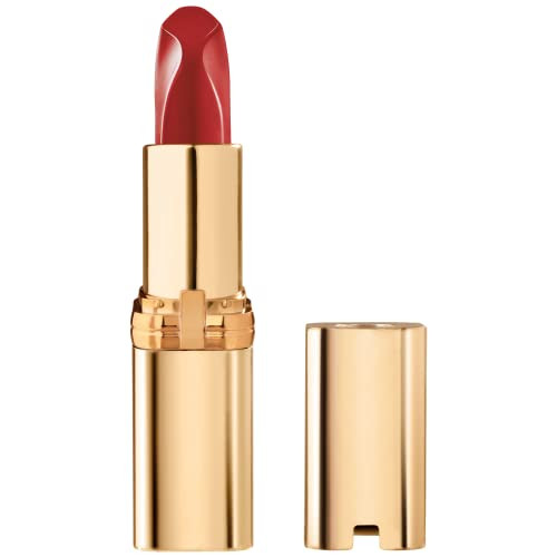 L'Oreal Paris Colour Riche Red Lipstick, Long Lasting, Satin Finish Smudge Proof Lipstick with Hydrating Argan Oil & Vitamin E, Reds of Worth, Prosperous Red, 0.13 Oz | Amazon (US)