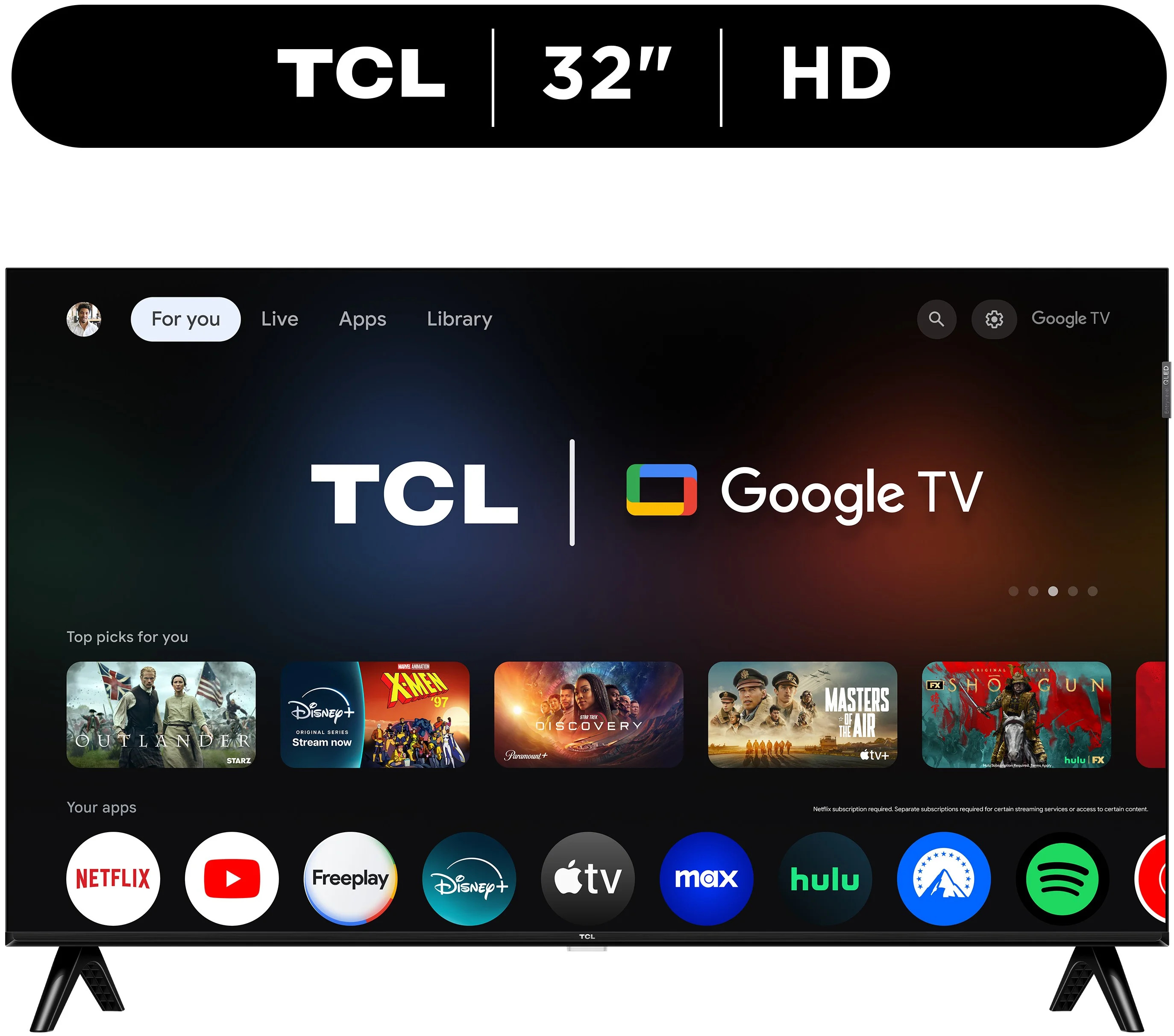 TCL 32" Q21K Series (NEW 2025) 720P HD QLED Smart TV with Google TV – 32Q21K | Walmart (US)