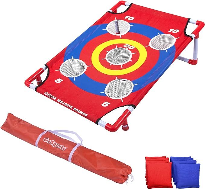 GoSports Bullseye Bounce Cornhole Toss Game - Great for All Ages & Includes Fun rules | Amazon (US)