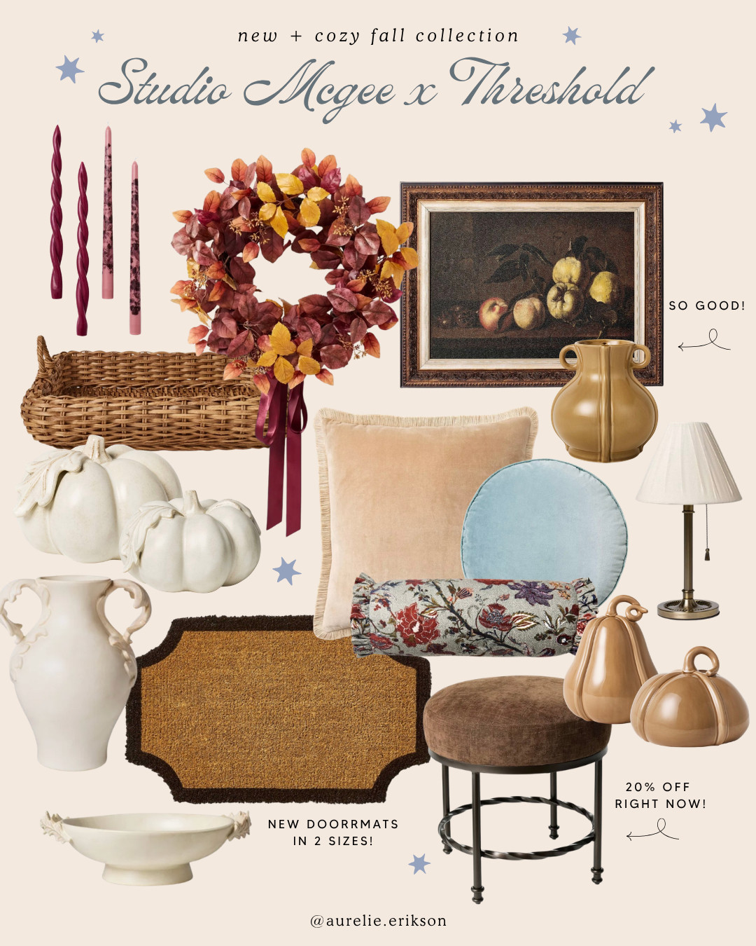 New and Cozy for Fall! Studio McGee's collection at Target is so perfect with warm colors and rich texture, perfect for a cozy autumn vibe! 

 #LTKSeasonal #LTKHome
