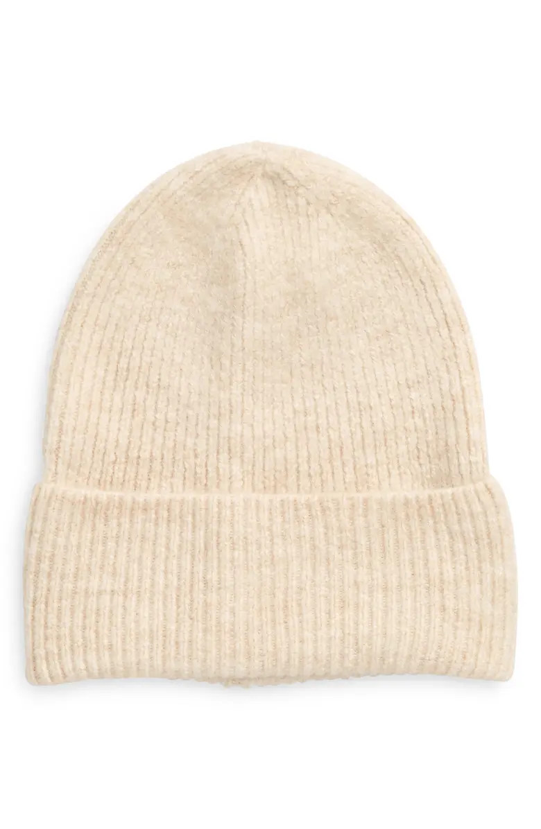 Topshop Brushed Rib Beanie | Nordstrom | Nordstrom