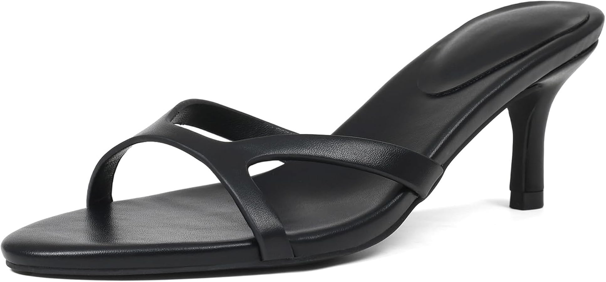 VOMIRA Women's Wedge Sandals Cutout Elastic Band Rhinestone Behemia Open Toe Sandals Casual Mid H... | Amazon (US)