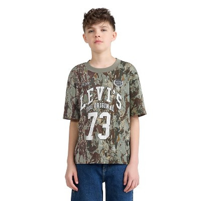 Levi's® Boys' Graphic T-Shirt - Camo XL | Target