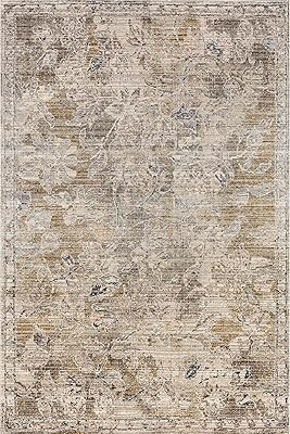 Loloi Chris Loves Julia Jules Collection JUL-09 Ink/Terracotta 7'-6'' x 9'-6'', .13" Pile Height,... | Amazon (US)