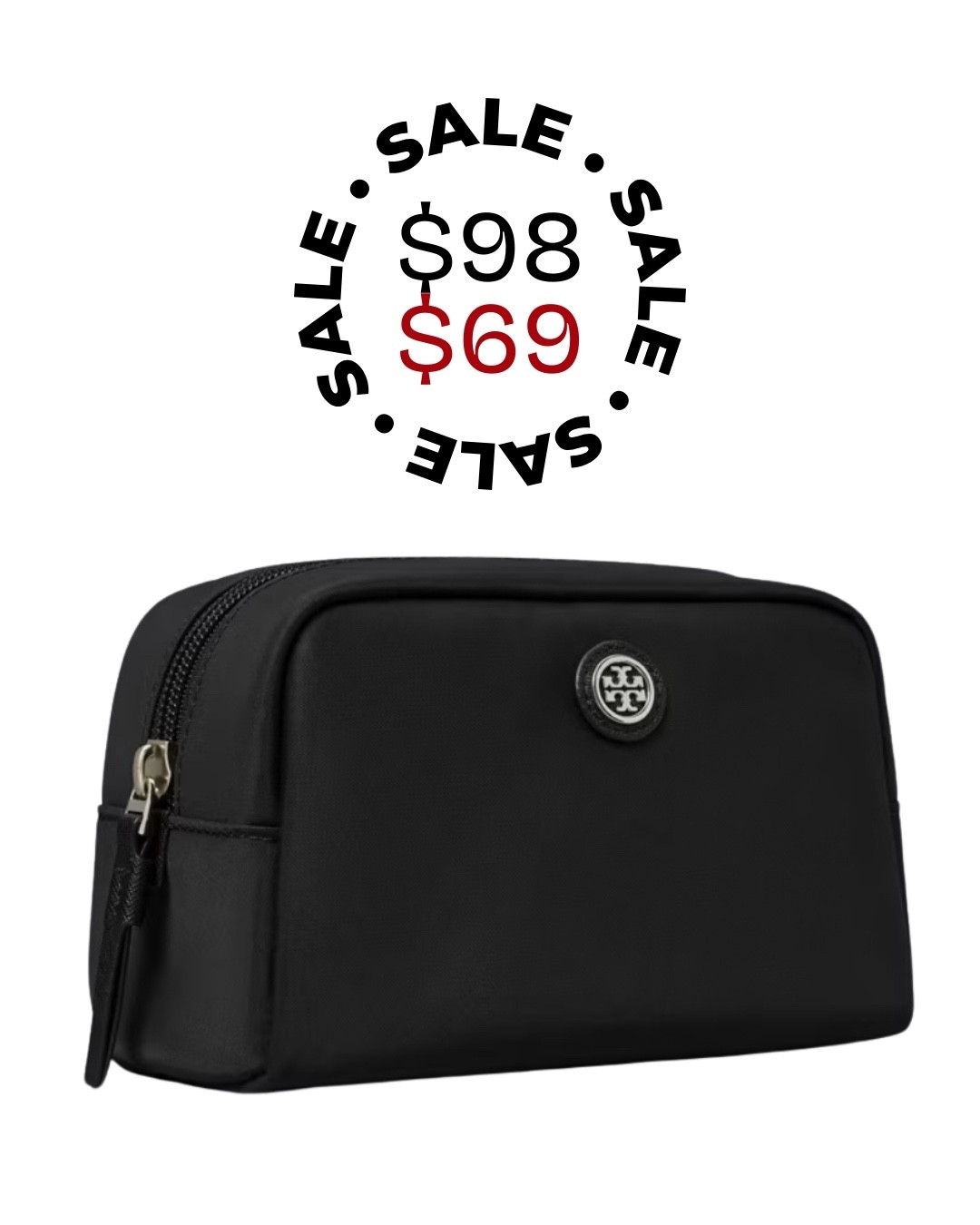 ✨ Luxe for less! ✨ This gorgeous Tory Burch cosmetic case is on sale for just $69 — but hurry, the deal ends soon! 🎯 Perfect for moms on the go, thoughtful teacher gifts, or a treat-yourself moment. Versatile, chic, and ready for anything. 🖤

#LTKSaleAlert #LTKStyleTip #LTKFindsUnder50
