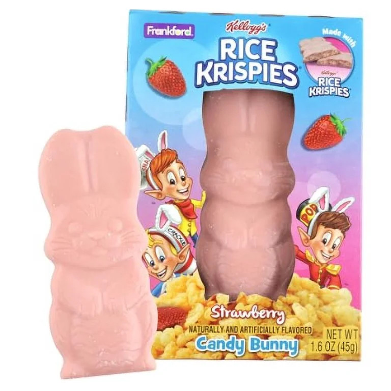 Kellogg's Rice Krispies Strawberry Candy Bunny - Walmart.com | Walmart (US)