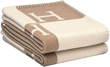 Fleece Blanket Super Soft Wool Warm and Comfortable Sofa H Sofa Bed Light Microfiber Super Plush ... | Amazon (US)