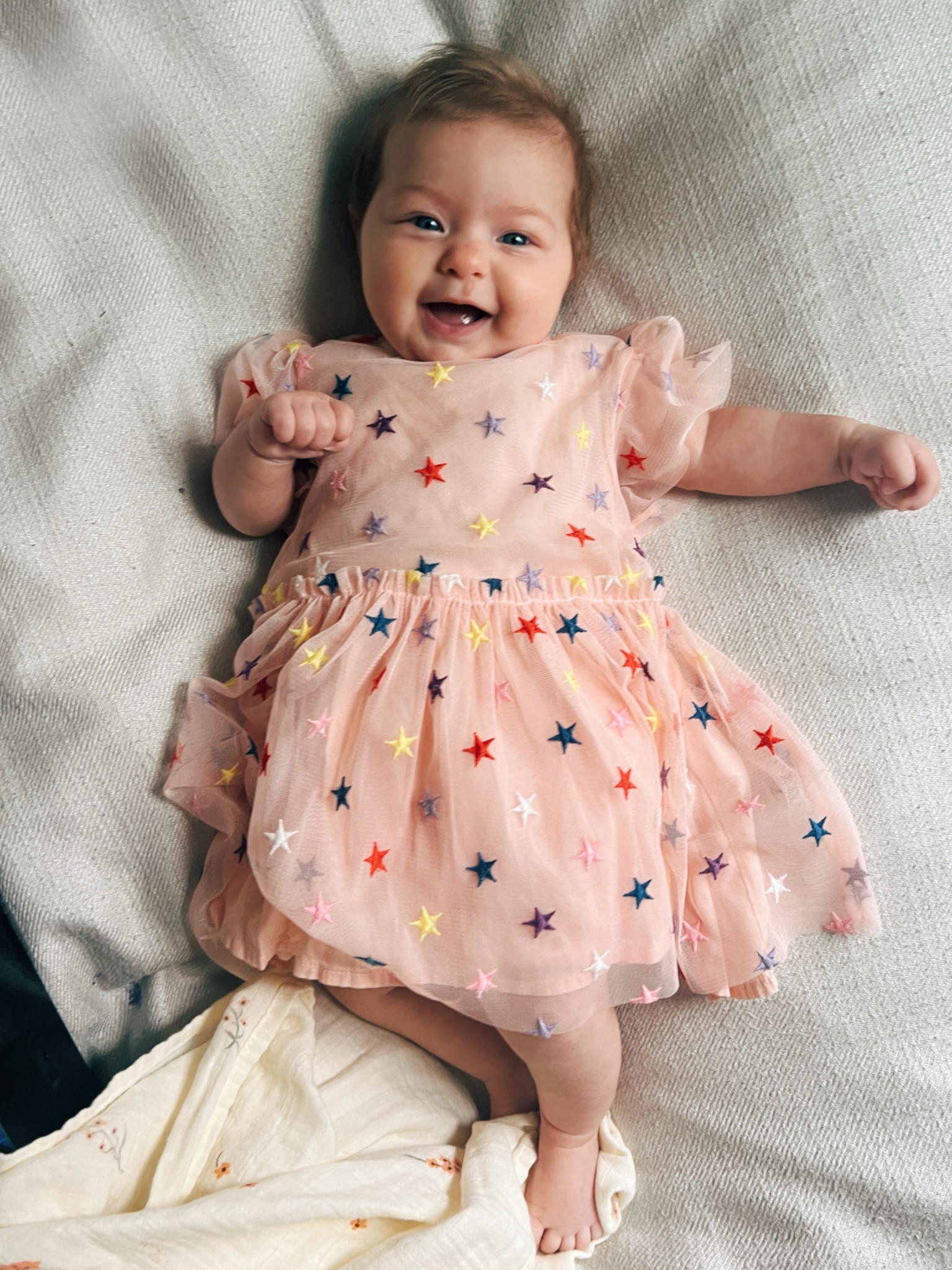  Stella McCartney’s newest fan ⭐️ 
Exact dress is old - linked similar!

Stella McCartney skids 

Baby girl clothes 

#LTKKids #LTKBaby
