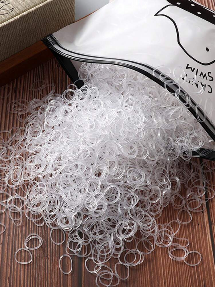 2000pcs Women Disposable Elastic Fashion Hair Tie | SHEIN