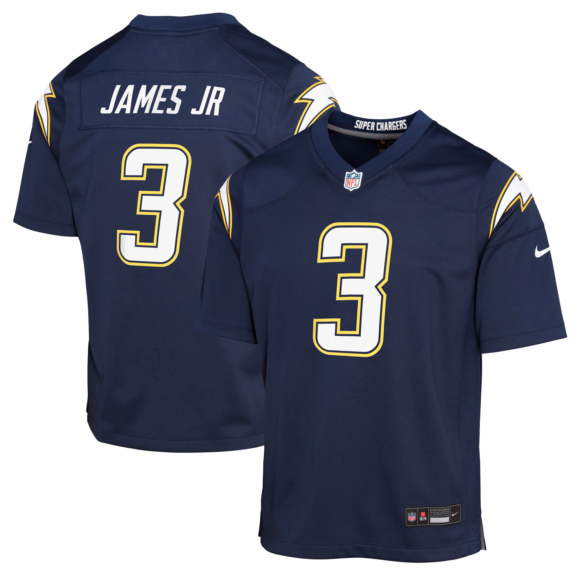 Derwin James Jr. Los Angeles Chargers Nike Youth Alternate Super Chargers Game Player Jersey - Na... | Fanatics