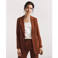 Cognac Single Breasted Blazer | JD Williams (UK)