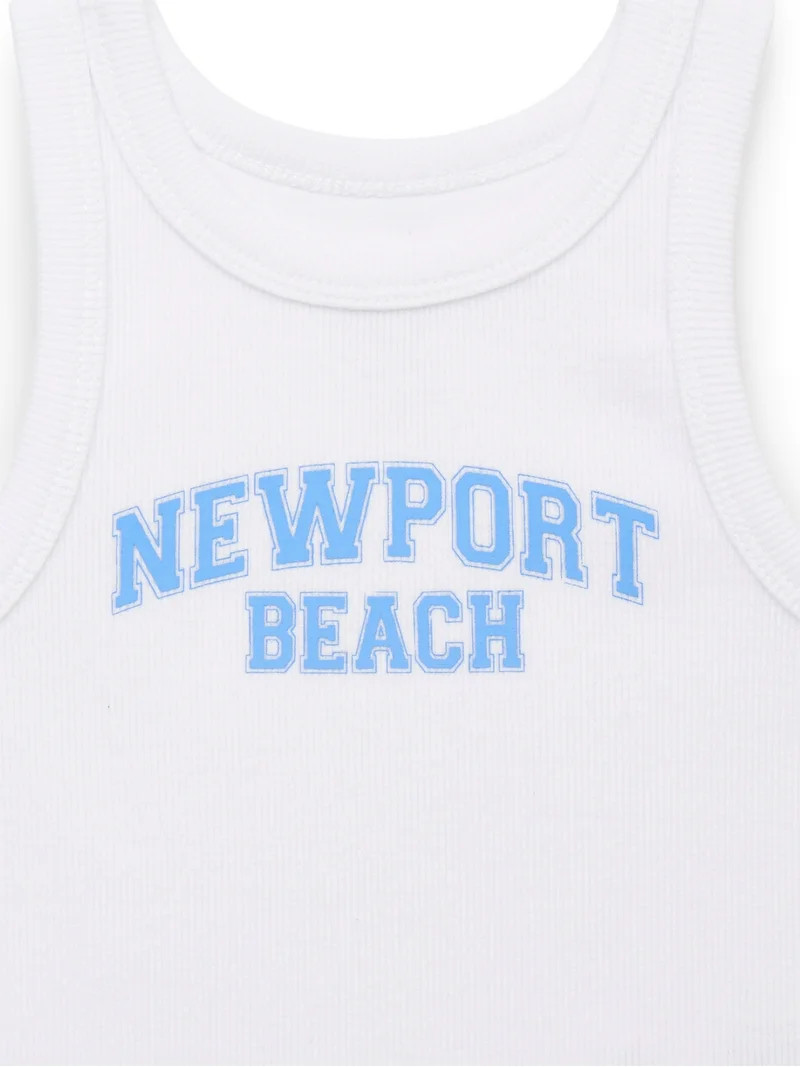 Wonder Nation Tween Girls Graphic Tank Top, Sizes 4-18 - Walmart.com | Walmart (US)