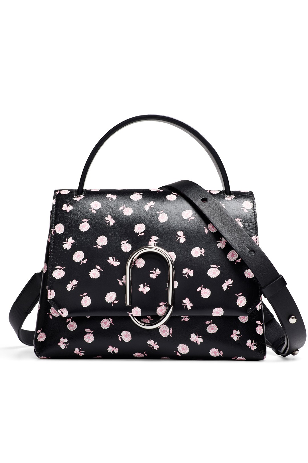 3.1 Phillip Lim Accessories Floral Alix Mini Top Handle Satchel | Rent The Runway