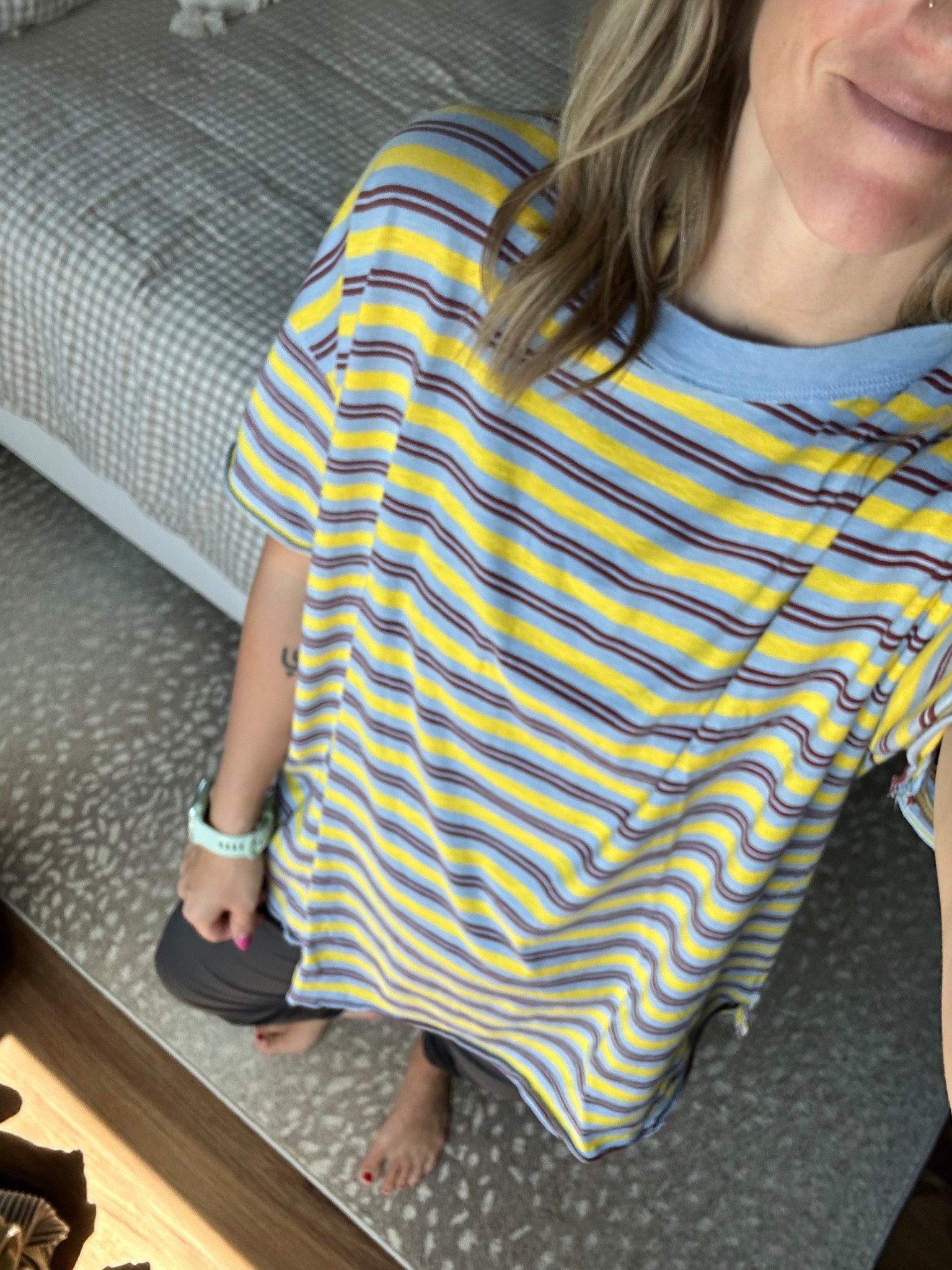 Small tee 

#LTKxAerie #LTKSaleAlert #LTKmomlife
