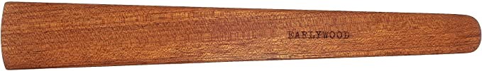 13 in Handmade Kitchen Cooking Utensil, Thin Dark Wood Saute Spatula, Multipurpose Flat Wooden Sp... | Amazon (US)