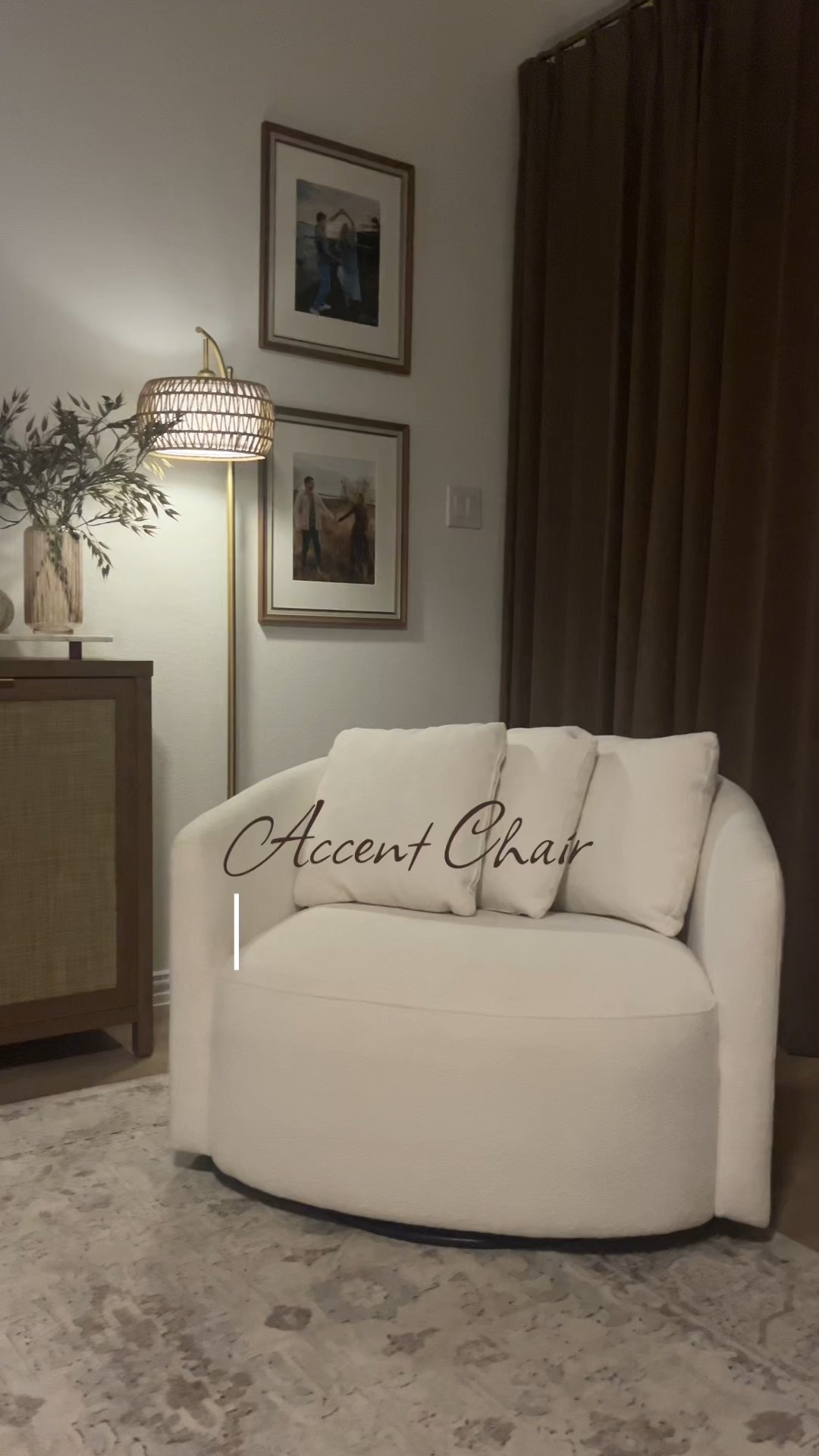 Beautiful by Drew viral Walmart Chair character upgrade! The perfect accent chair to add to your space and make your own! #beautifulbydrew #walmartfind

#LTKHome #LTKGiftGuide