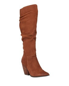 Nexus Slouchy Suede Knee Boots | Lastcall