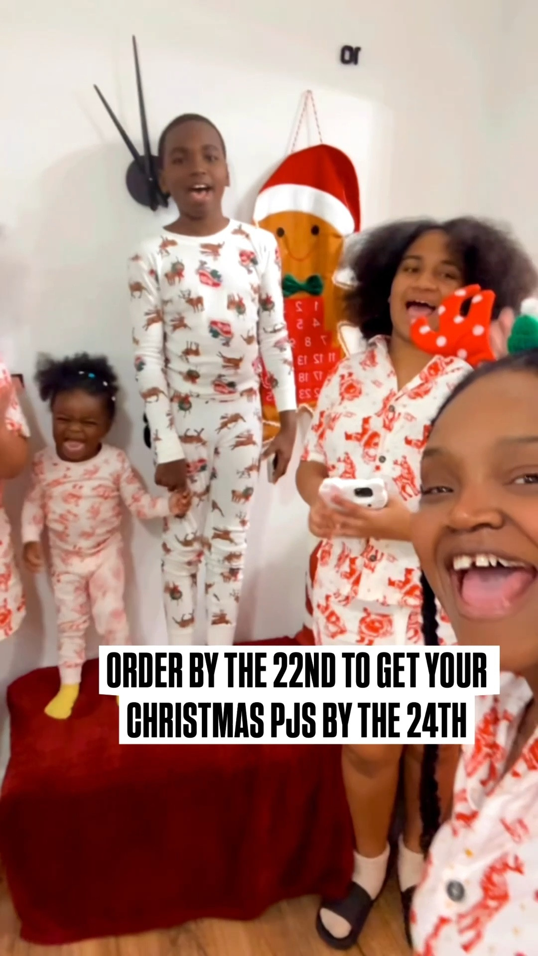 This year I spent over $1,000 on Christmas pajamas and I’ve been shopping for them since AUGUST 😭🎄
But for my last-minute girlies, you’re still in luck! You have until the 22nd to order your family Christmas pajamas from Old Navy and still get them in time for Christmas Eve.
I linked ALL my favorite Old Navy Christmas pajamas on LTK so you can grab them before the cutoff!

#christmaspajamas #oldnavypajamas #lastminutechristmas #familypajamas #matchingpjs #holidaytraditions #christmascozy #holidayready #LTKholiday #LTKfamily #LTKfashion #LTKkids #LTKfinds #LTKsale #shoppingfavorites #onlineshopping #christmasshopping #ShoppingWithPriiincesss #Atlantamom #AtlantaCreator #Atlantacontentcreators

#LTKSaleAlert #LTKHoliday #LTKKids
