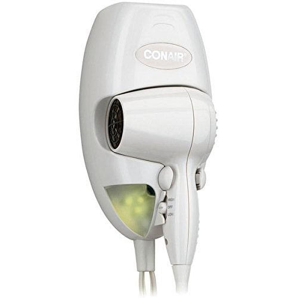 1600W WALL MOUNT HAIR DRYER WHT | Walmart (US)
