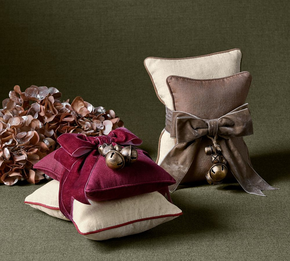 Scented Linen Pillows - Winter Spruce | Pottery Barn (US)