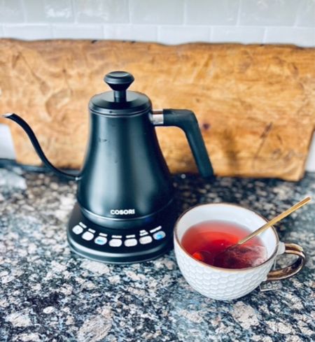This electric tea kettle is amazing!! It really is so much quicker than the one I have for my stovetop - I am in love!

Use EXCLUSIVE code: 5COSORI for $5 off 

#amazon #forthehome #electrickettle #kitchenessentials #teatime

#LTKhome #LTKunder100 #LTKsalealert
