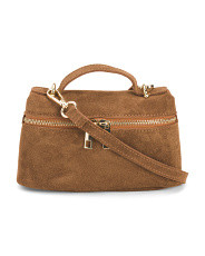 Made In Italy Suede Vanity Crossbody Case | Handbags | Marshalls | Marshalls