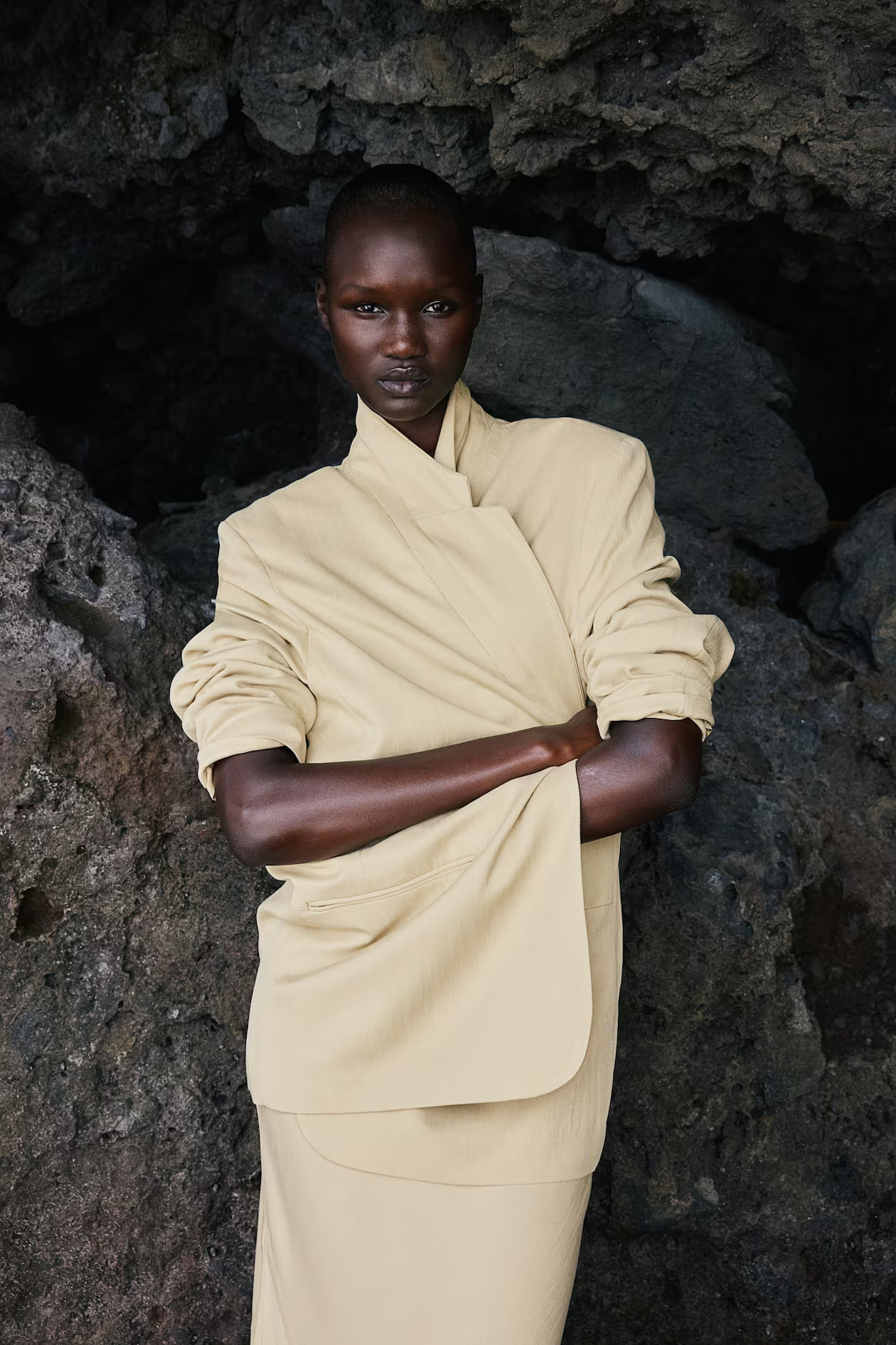 Oversized Blazer - Helles Mattgelb - Ladies | H&M AT | H&M (DE, AT, CH, NL, FI)