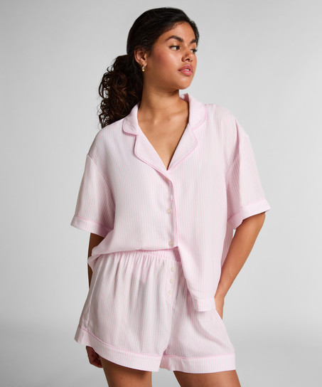 Geweven pyjamashort | Hunkemoller BE