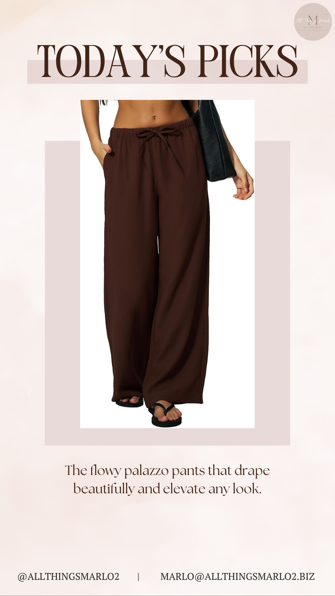 The flowy palazzo pants that drape beautifully and elevate any look. 

 #LTKSeasonal #LTKWorkwear #LTKTravel