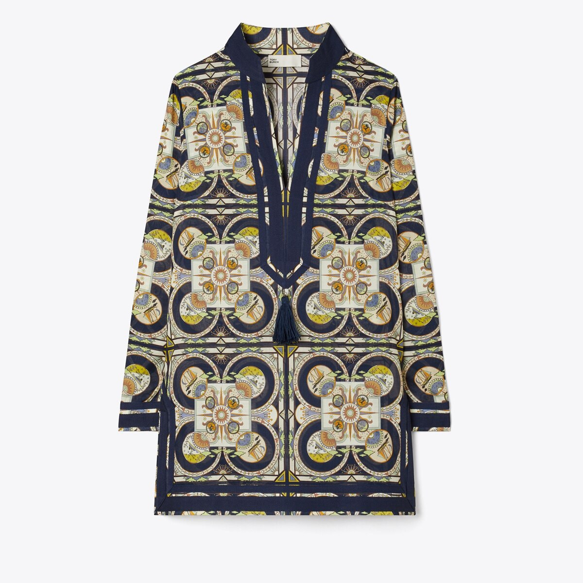 PRINTED TORY TUNIC | Tory Burch (US)
