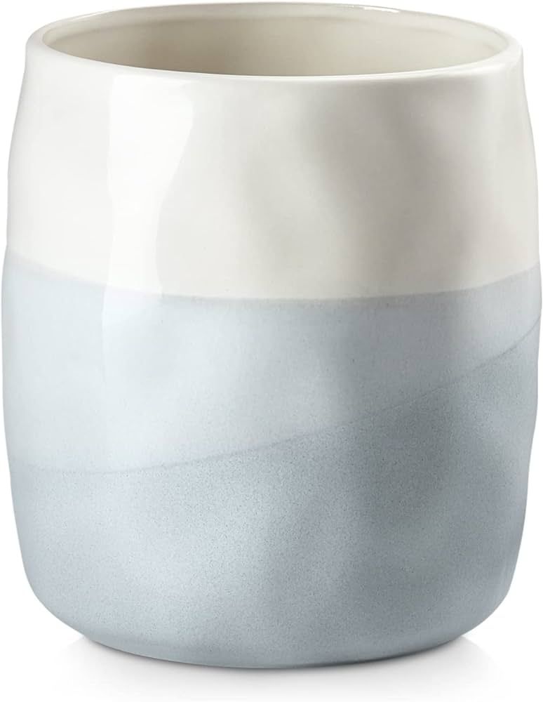 DOWAN Utensil Holder, 6.5″ Large Utensil Holder for Kitchen Counter, Ceramic Utensil Crock with... | Amazon (US)