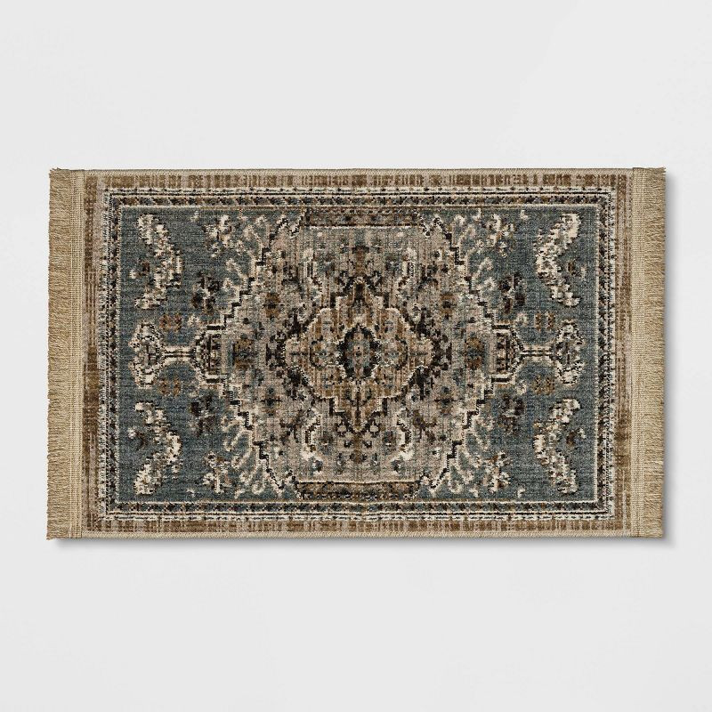 Floral Woven Accent Rug - Threshold™ | Target