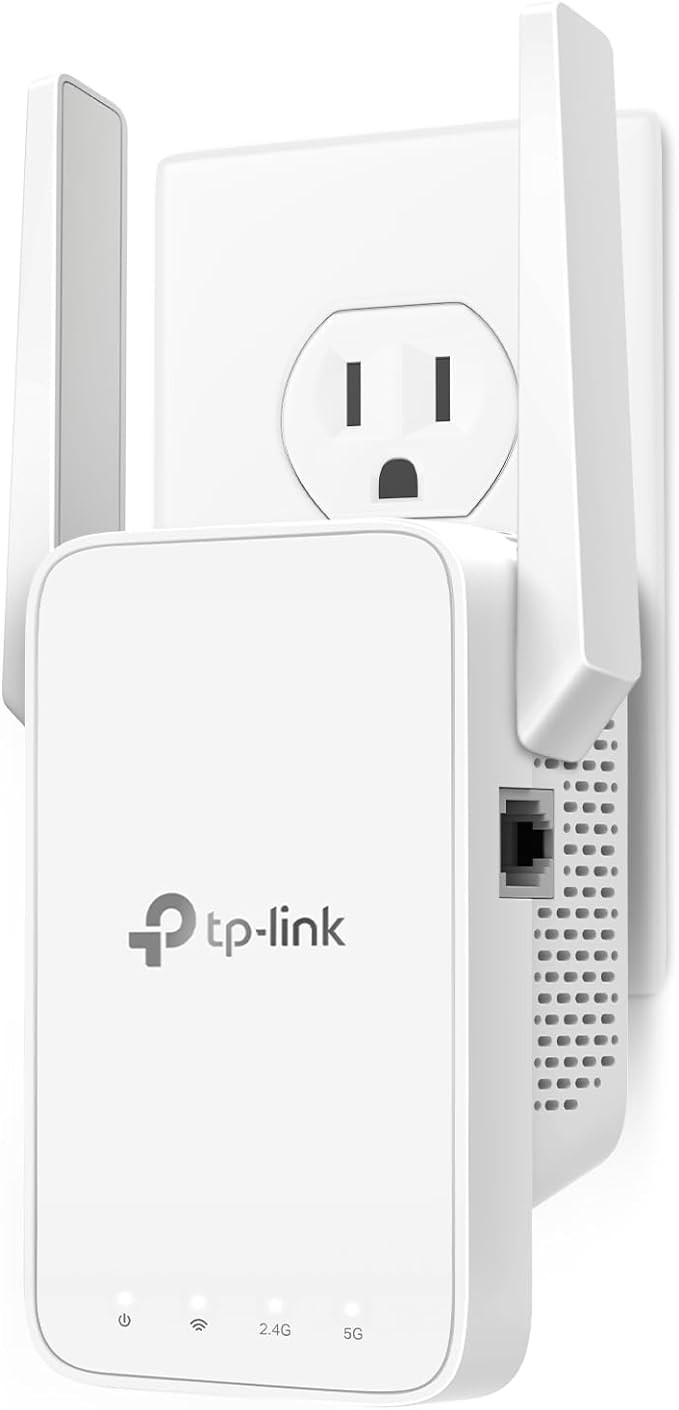 TP-Link AC1200 WiFi Extender, 2024 Wirecutter Best WiFi Extender, 1.2Gbps home signal booster, Du... | Amazon (US)