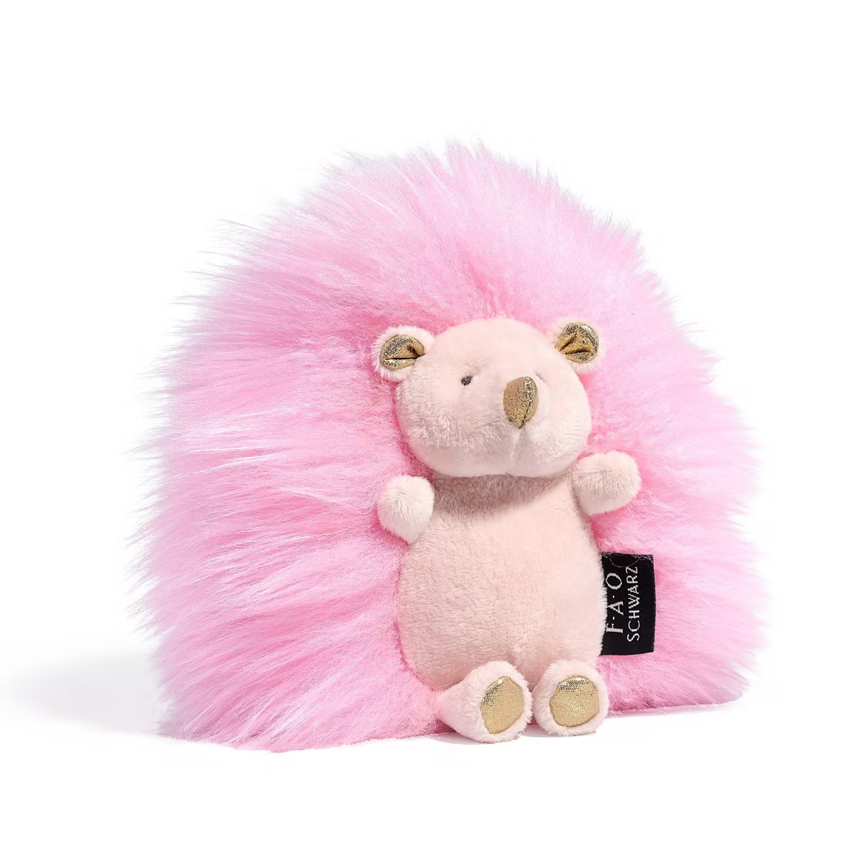 FAO Schwarz 6" Sparklers Pink Hedgehog Toy Plush | Target