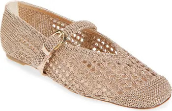 Leora Metallic Mary Jane Flat (Women) | Nordstrom