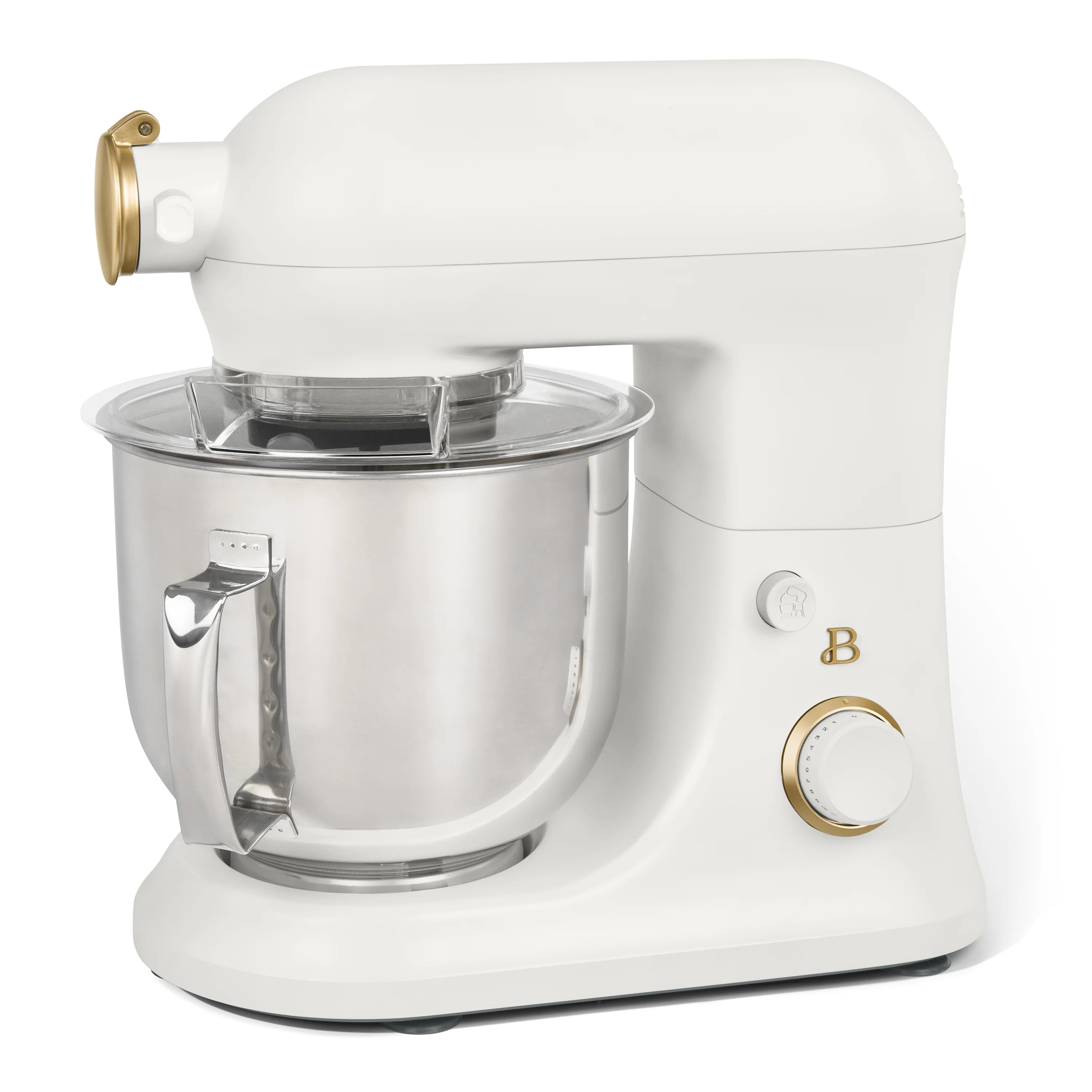 Beautiful 6 Qt Tilt-Head Stand Mixer with Dough Hook, Flat Beater, Balloon Whisk, Pastry Beater &... | Walmart (US)